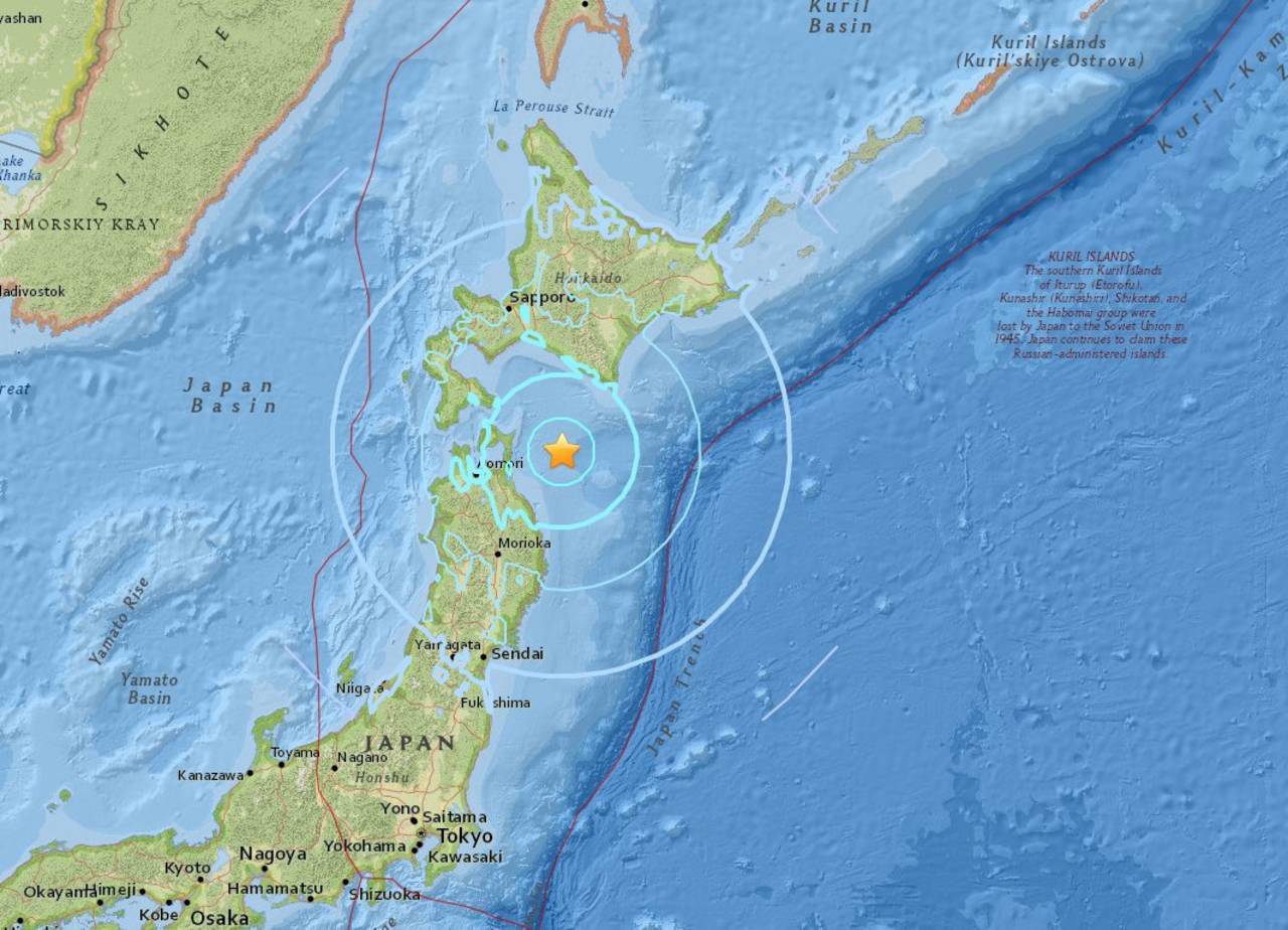 Pánico. Los nuevos sismos podrían provocar deslizamientos de tierra en diferentes zonas de Japón. (TWITTER)