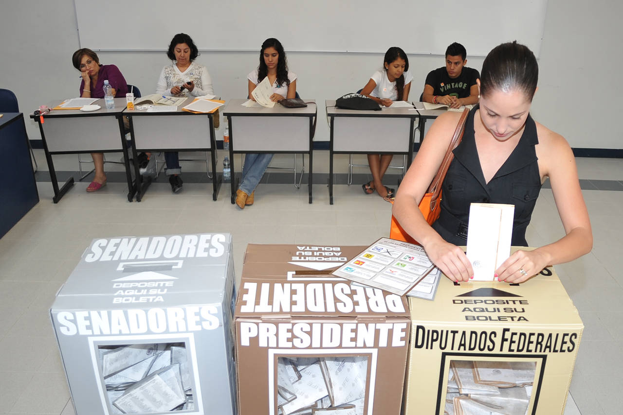Proceso. La Jornada Electoral se celebrará el primero de julio de este 2018. (ARCHIVO)