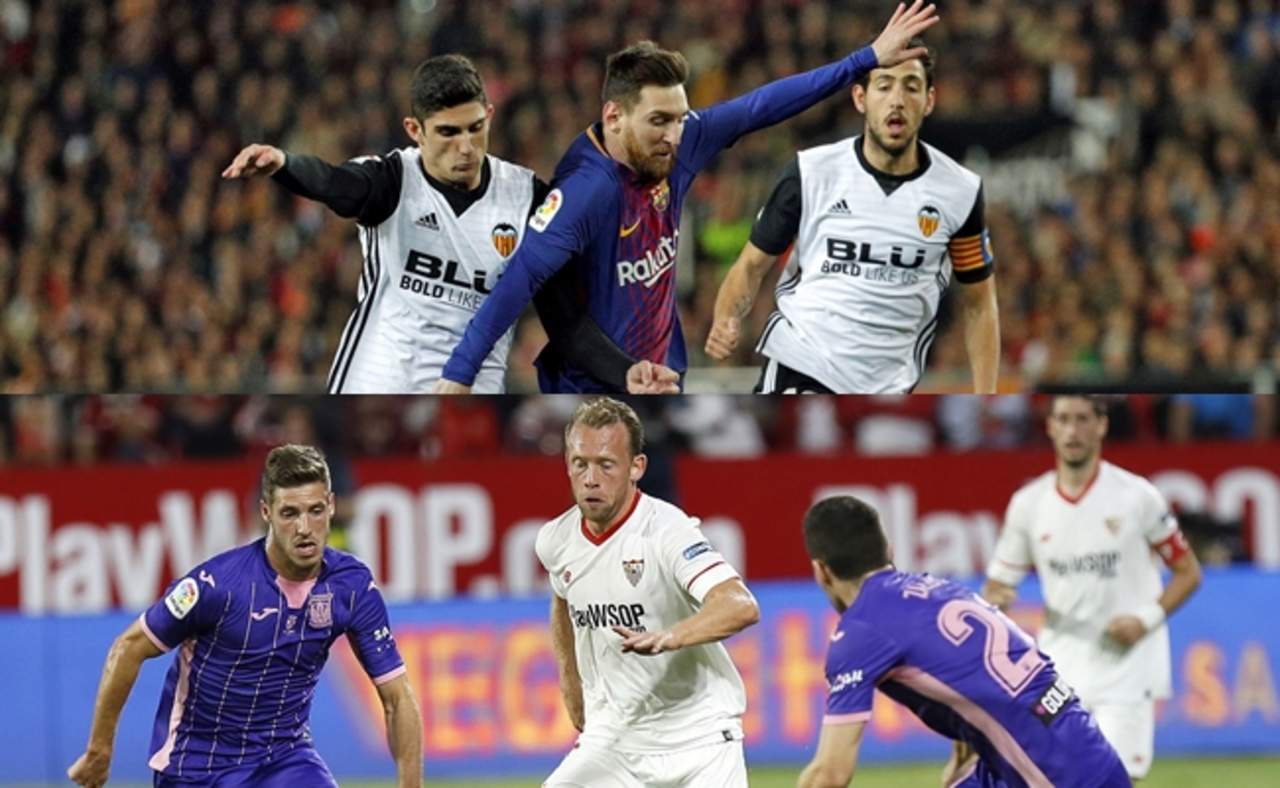 Valencia-Barcelona y Leganés-Sevilla serán los cruces de semifinales en la Copa del Rey.
