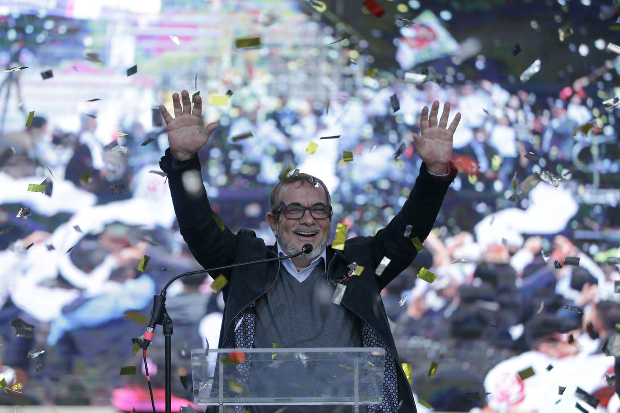Elección. ‘Timochenko’ busca la presidencia de Colombia. (AP)