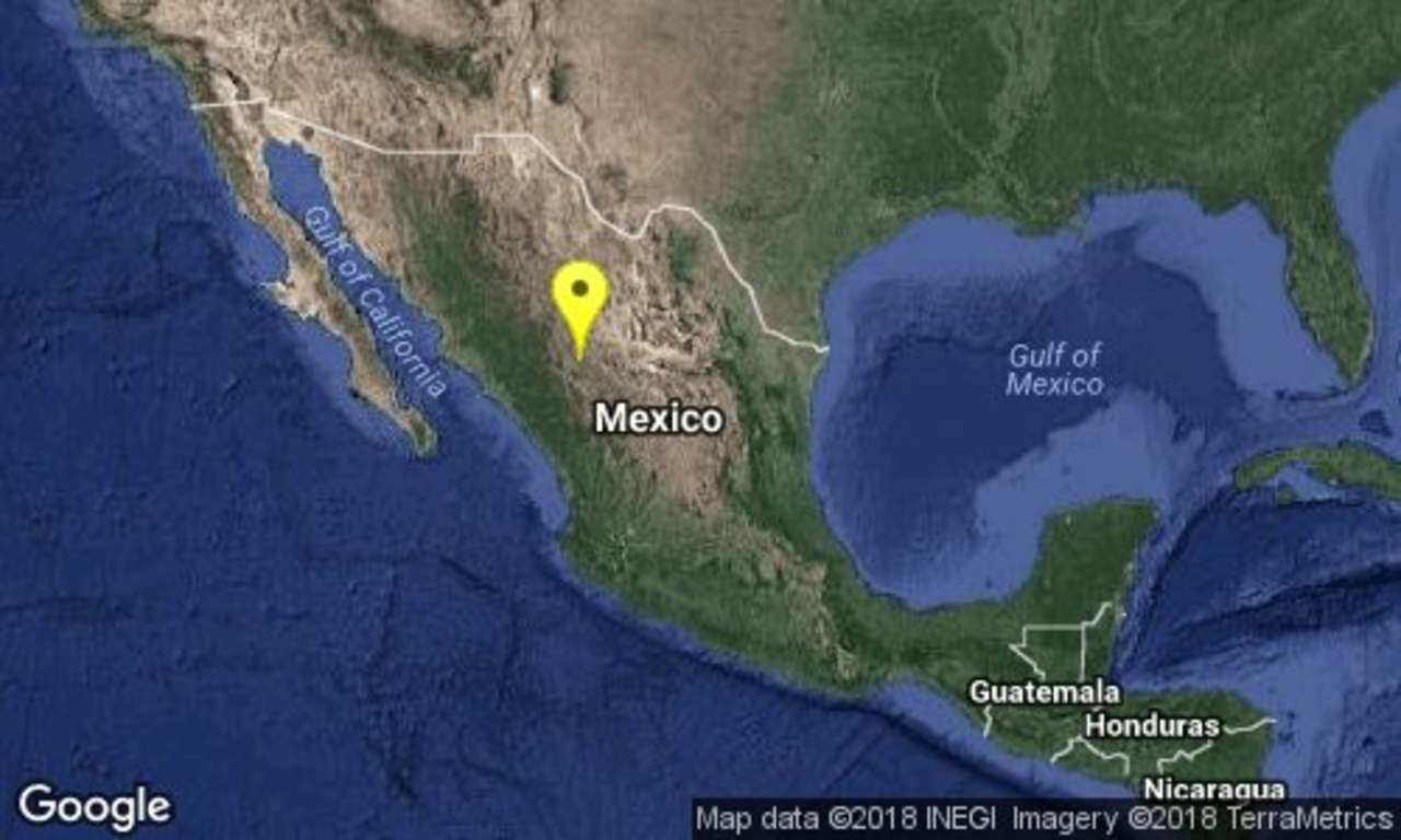 El sismo se reportó a las 19:00 horas y tuvo una profundidad de 5 kilómetros. (ARCHIVO)