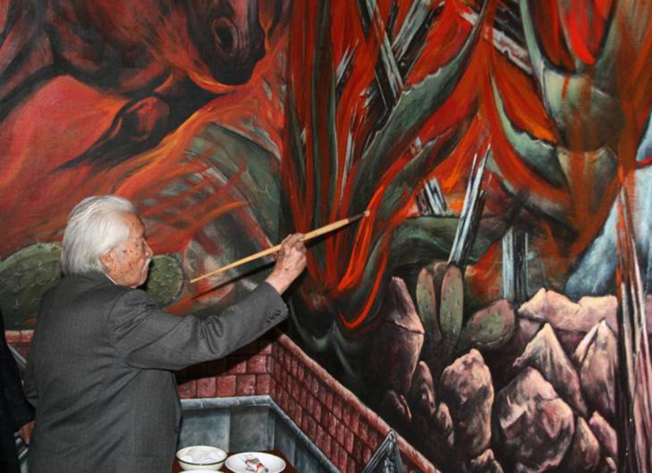 Grande. El artista fue experto en técnicas y procedimientos, además de dominar todos los géneros, como el muralismo nacional.