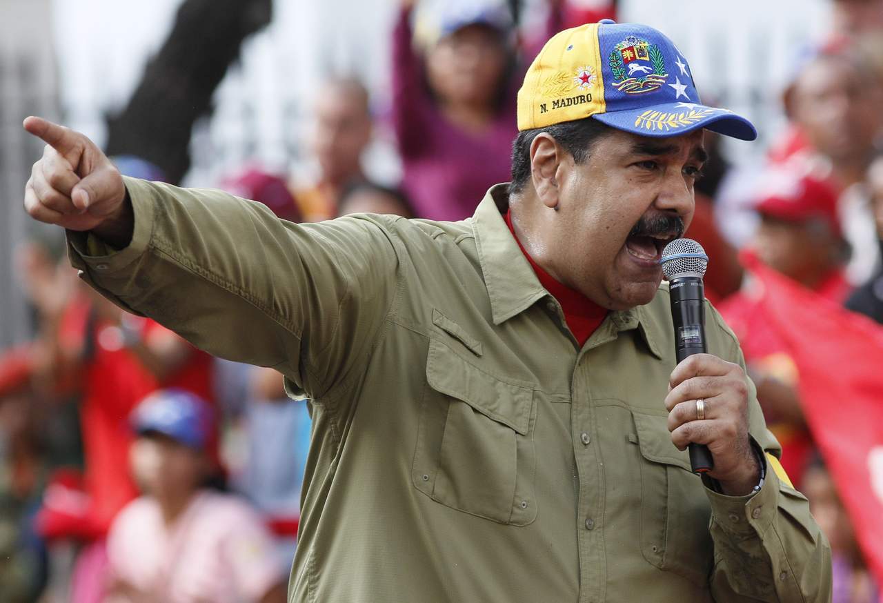 “A Venezuela no la bloquea nadie, ni Tillerson, ni (el dirigente opositor) Julio Borge ni (el presidente estadounidense) Donald Trump', recalcó. (ARCHIVO)