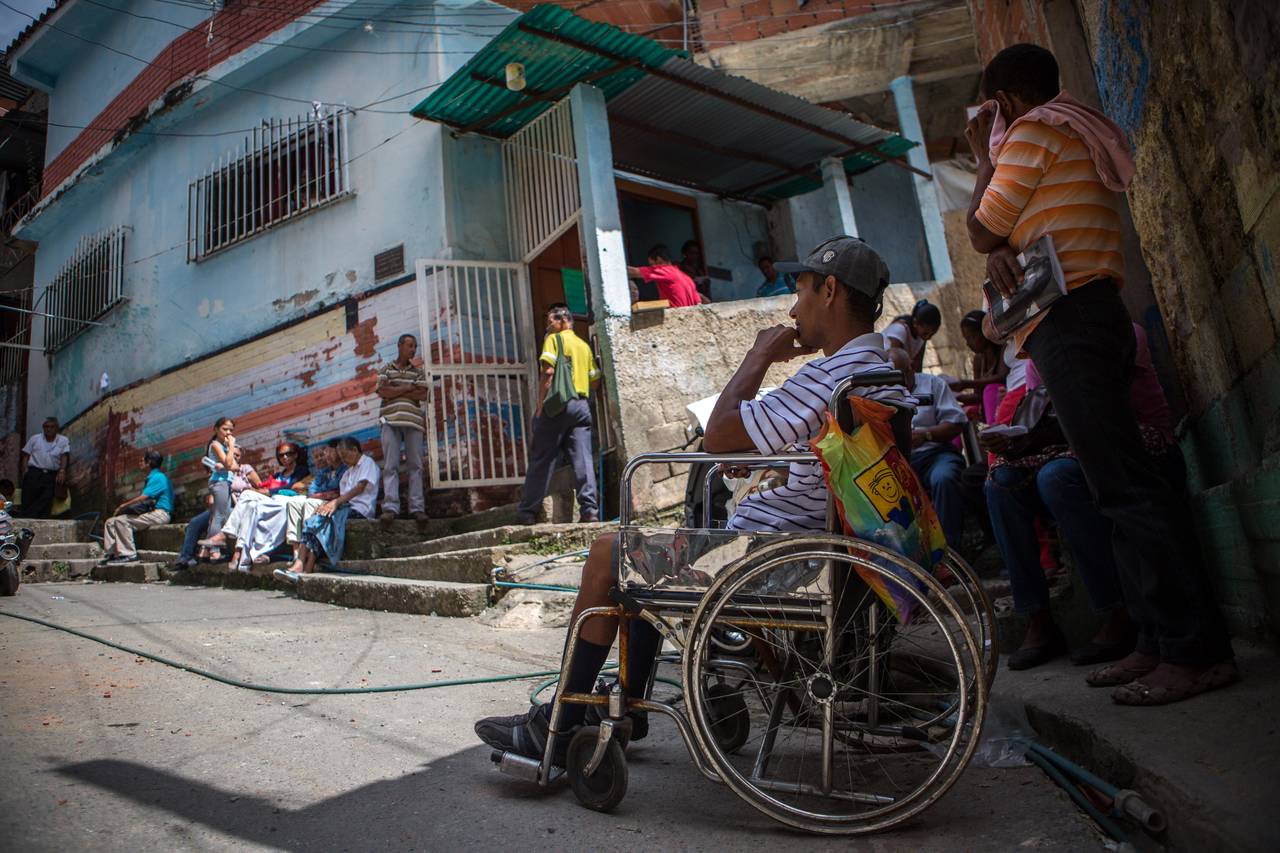 Díficil. La situación humanitaria en Venezuela parece sin salida por el momento. (EFE)