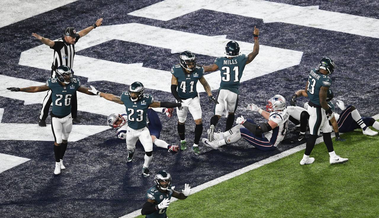 Unas 103.4 millones de personas vieron a los Eagles de Filadelfia derrotar a los Patriots de Nueva Inglaterra en el Super Bowl, la menor audiencia para el evento anual más grande de la televisión desde 2009. (Archivo)