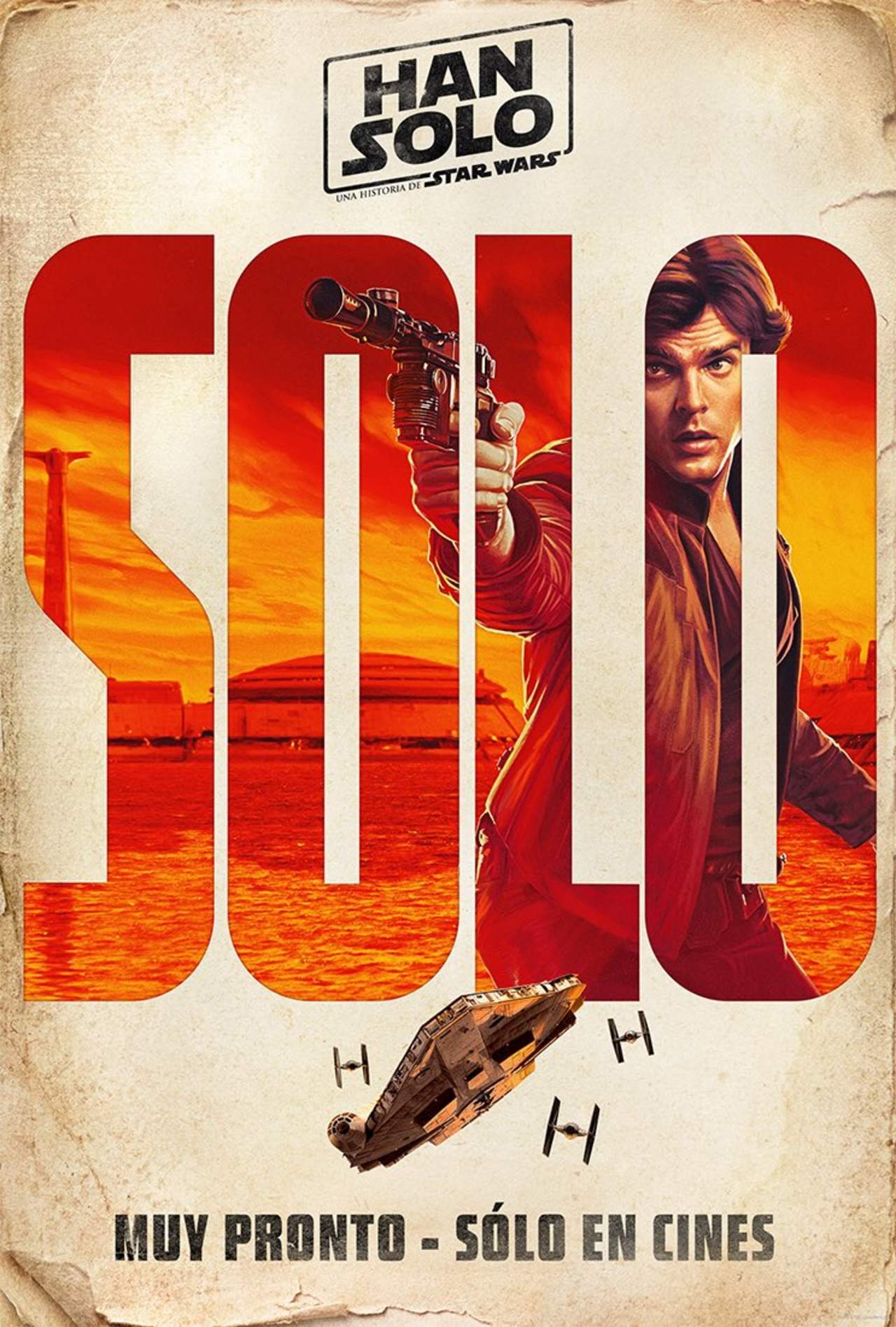 Entusiasma a fans. Ya circulan las primeras imágenes de la película de 'Han Solo'.
