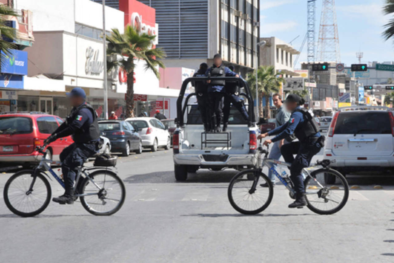 Estrategia. Consejo de Seguridad pide que regrese el escuadrón ciclista y un mayor de franeleros en el Centro de Torreón.   (EL SIGLO DE TORREÓN) 