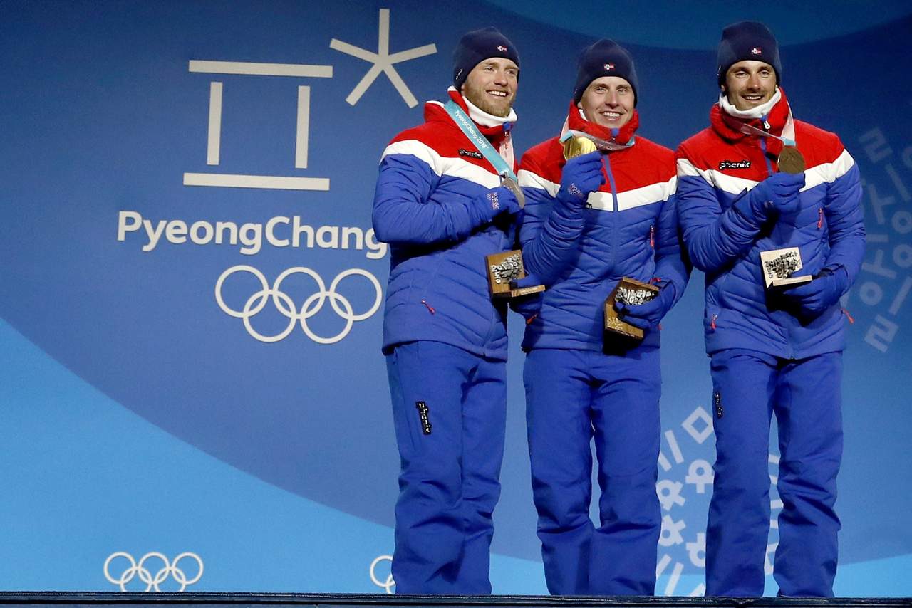 Noruega suma una de oro, cuatro de plata y tres de bronce, para cerrar con ocho metales.