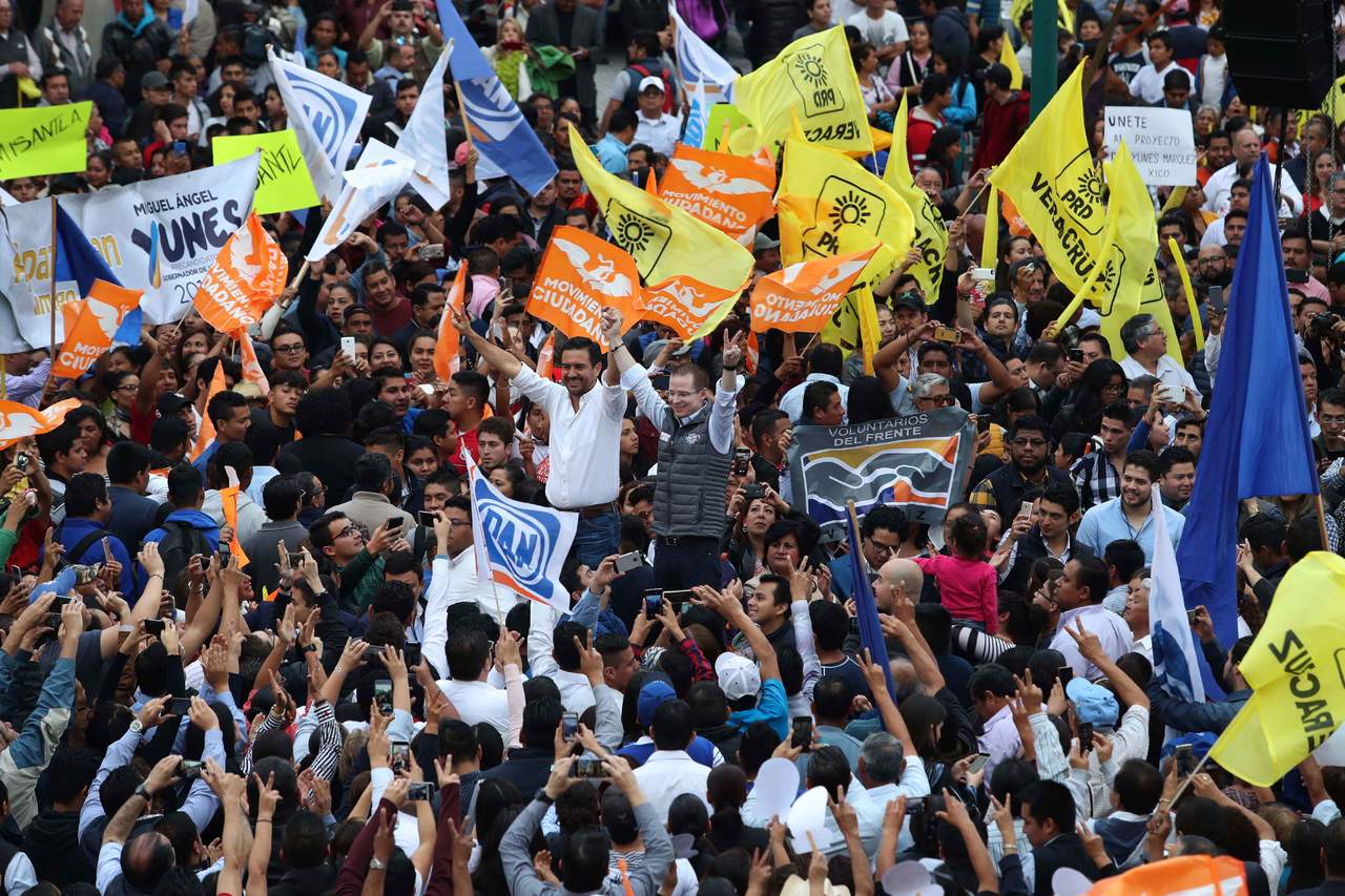 Anaya Cortés confió en ganar la contienda electoral del próximo 1 de julio para lograr un cambio profundo en México. (EL UNIVERSAL)