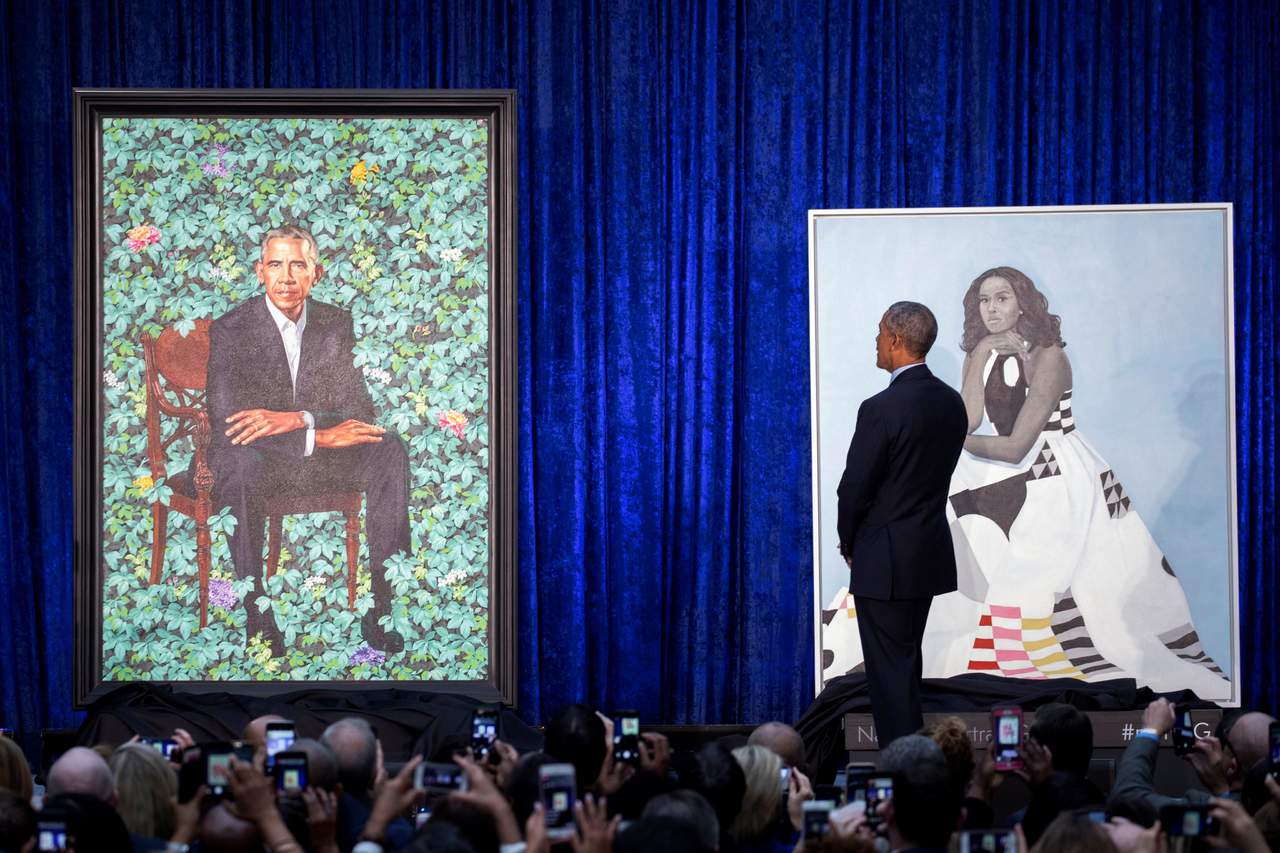 Colgará en la Galería Nacional del Retrato de Washington junto con el de sus predecesores en la Casa Blanca. (EFE)