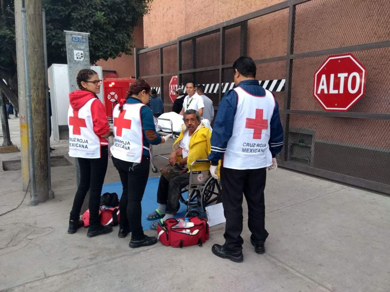 Con simulacro, Cruz Roja Torreón celebra su 75 aniversario