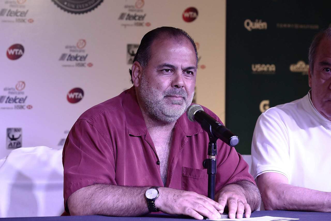 Raúl Zurutuza, director del Abierto Mexicano de Tenis, hizo el anuncio. (Archivo)