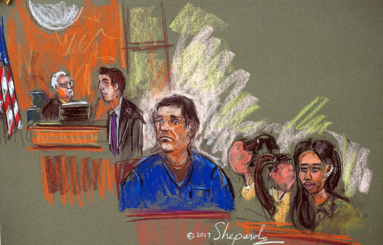El juez que lleva el caso del narcotraficante mexicano Joaquín 'El Chapo' Guzmán fijó hoy la fecha del 5 de septiembre como el día elegido para la selección del jurado que participará en el juicio. (ARCHIVO)