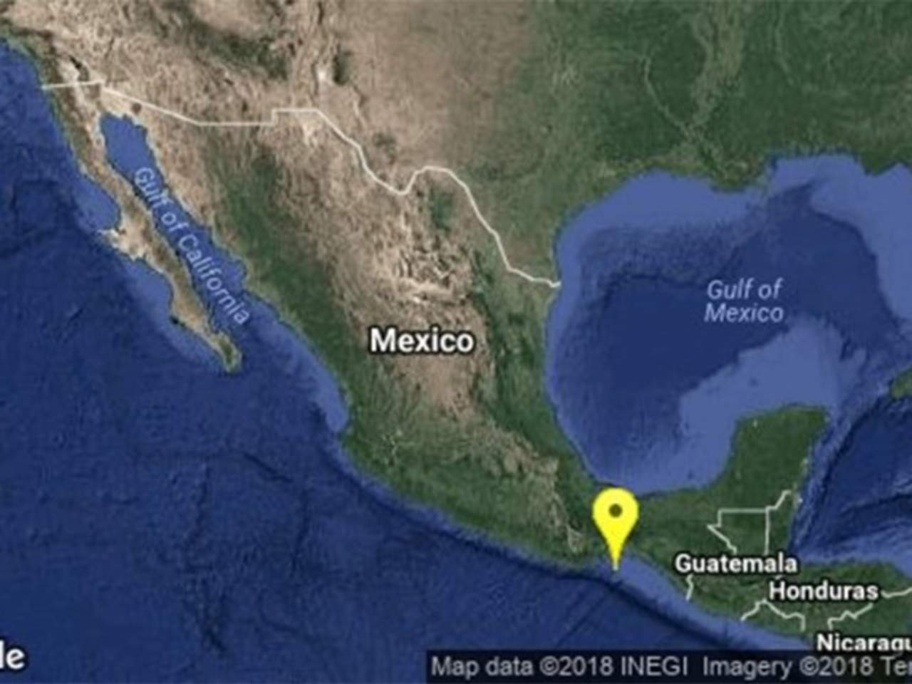 El movimiento telúrico ocurrió a las 19:54 horas y se generó en los 15.59 grados latitud norte y -95.05 grados longitud oeste, a una profundidad de 49 kiómetros, detalló el organismo dependiente del Instituto de Geofísica de la Universidad Nacional Autónoma de México (UNAM). (ARCHIVO)