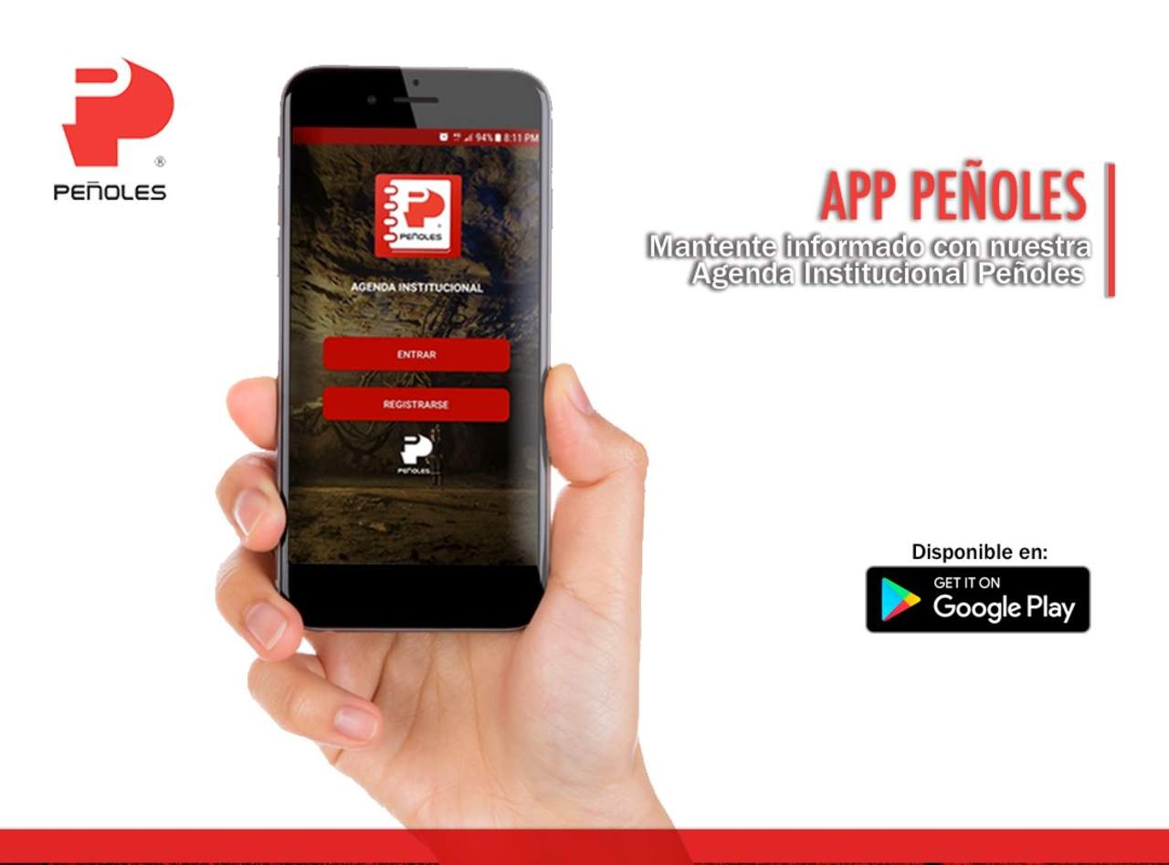Grupo Peñoles se digitaliza con su nueva aplicación que lanzó ayer al mercado nacional. (CORTESÍA)