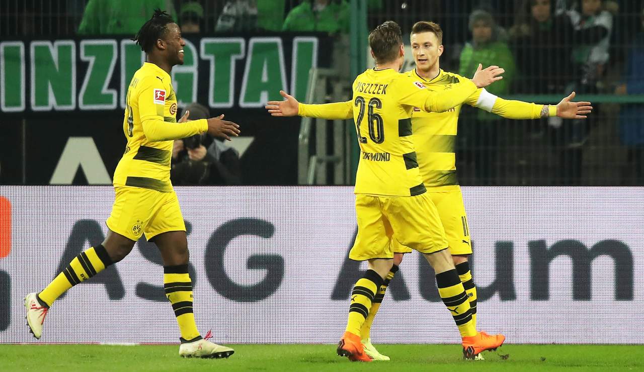 Con gol de Marco Reus, el Dortmund afianza la segunda plaza de la Bundesliga.