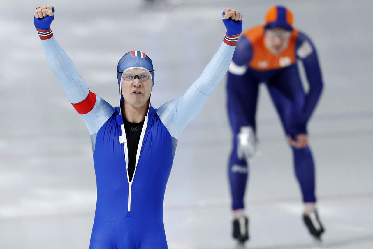 El noruego Havard Lorentzen impuso una nueva marca olímpica. (AP)