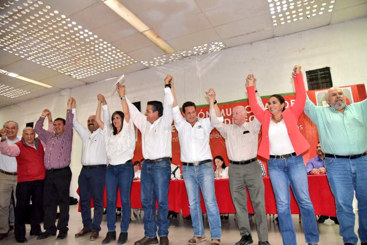 Elige PRI a sus candidatos a alcaldías en Coahuila