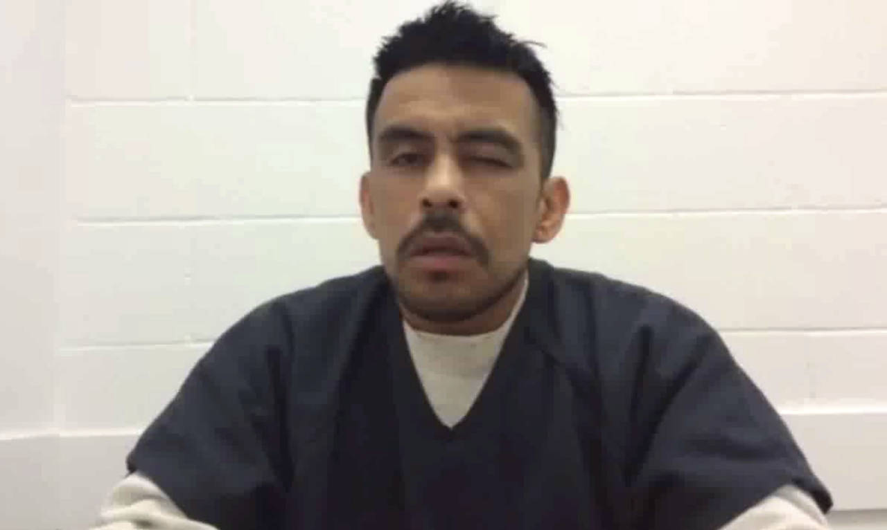 Evidencia. El inmigrante Jesús Chávez Flores dio una entrevista en el Centro de Detención del Noroeste en Tacoma.