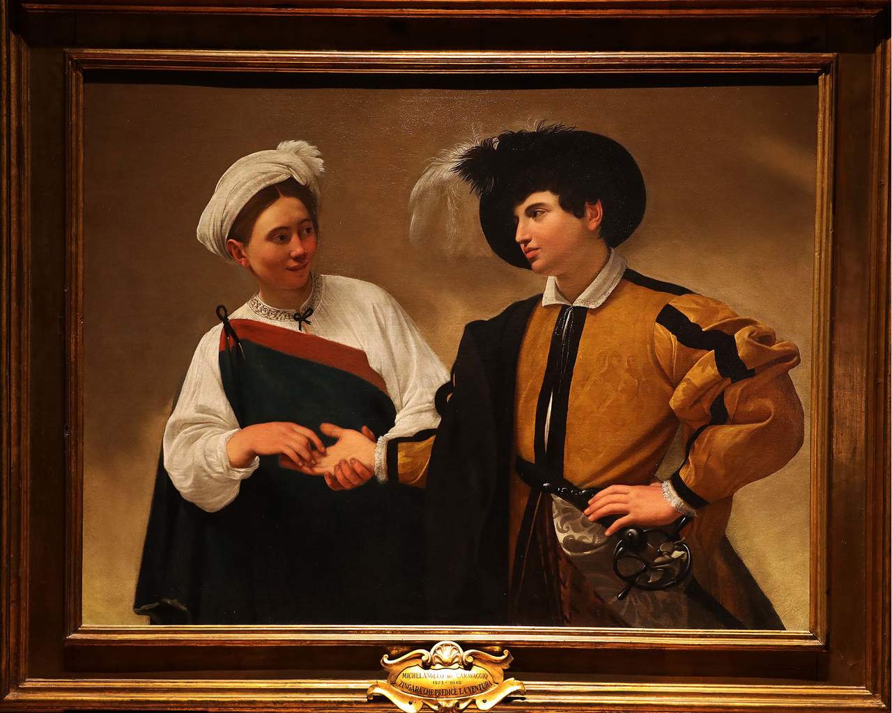 Fue a finales del siglo XVI cuando Caravaggio pintó La buenaventura, una obra que se salió del común en su época. (EL UNIVERSAL)