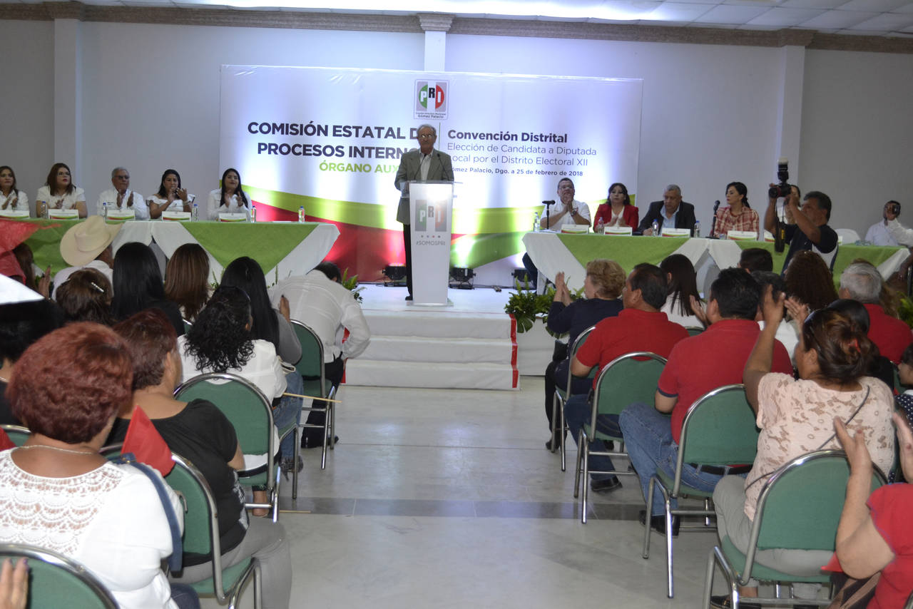 Candidata. Ratifican durante el Consejo Distrital del PRI, a Leticia Soto como candidata a la diputación local por el Distrito XII. (EL SIGLO DE TORREÓN)