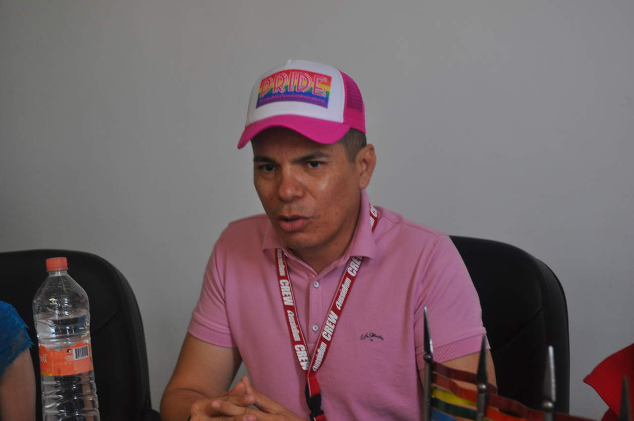 Raymundo Valadez exigió a las autoridades municipales respeto a los derechos de la comunidad LGBTI. (ARCHIVO) 