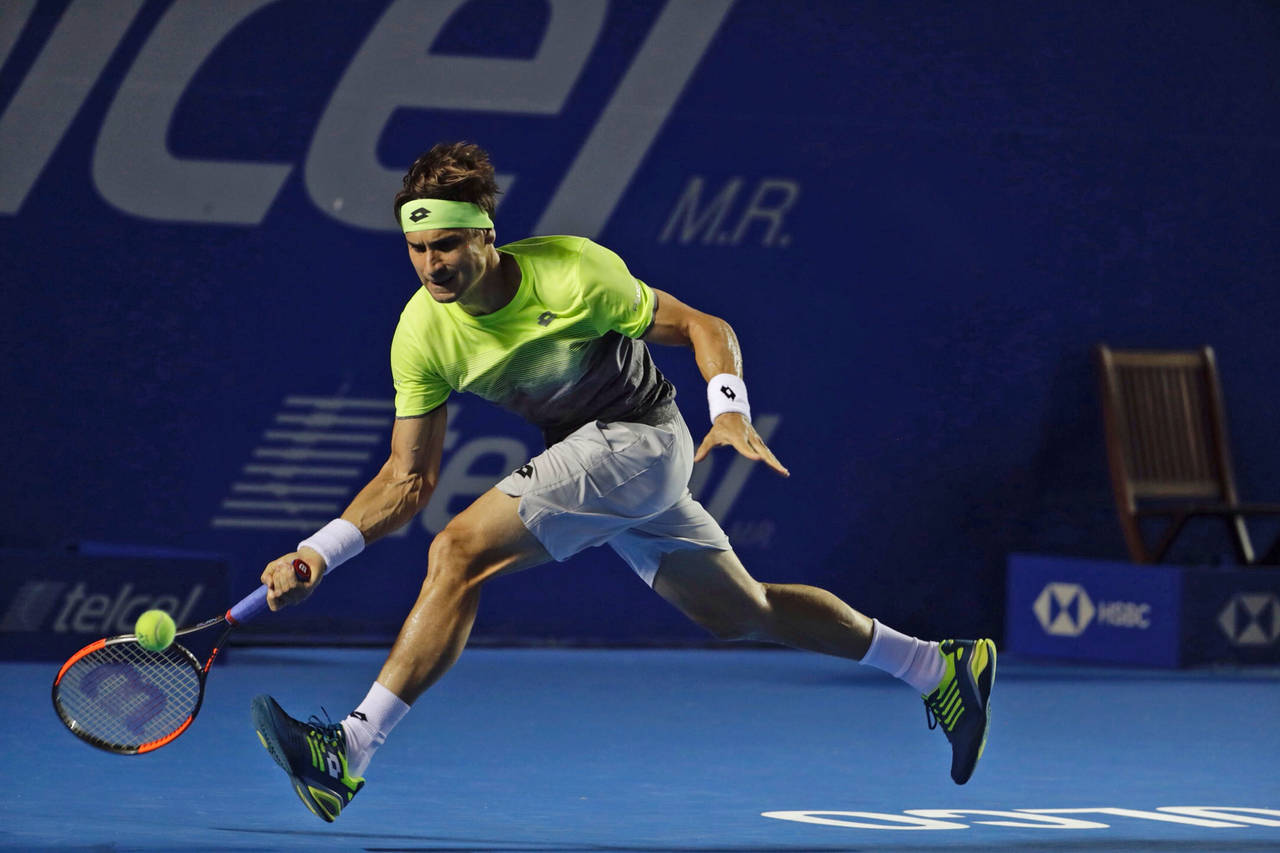 El español David Ferrer se impuso 6-4, 6-3 a Andréi Rublev en la primera ronda del Abierto Mexicano de Tenis.