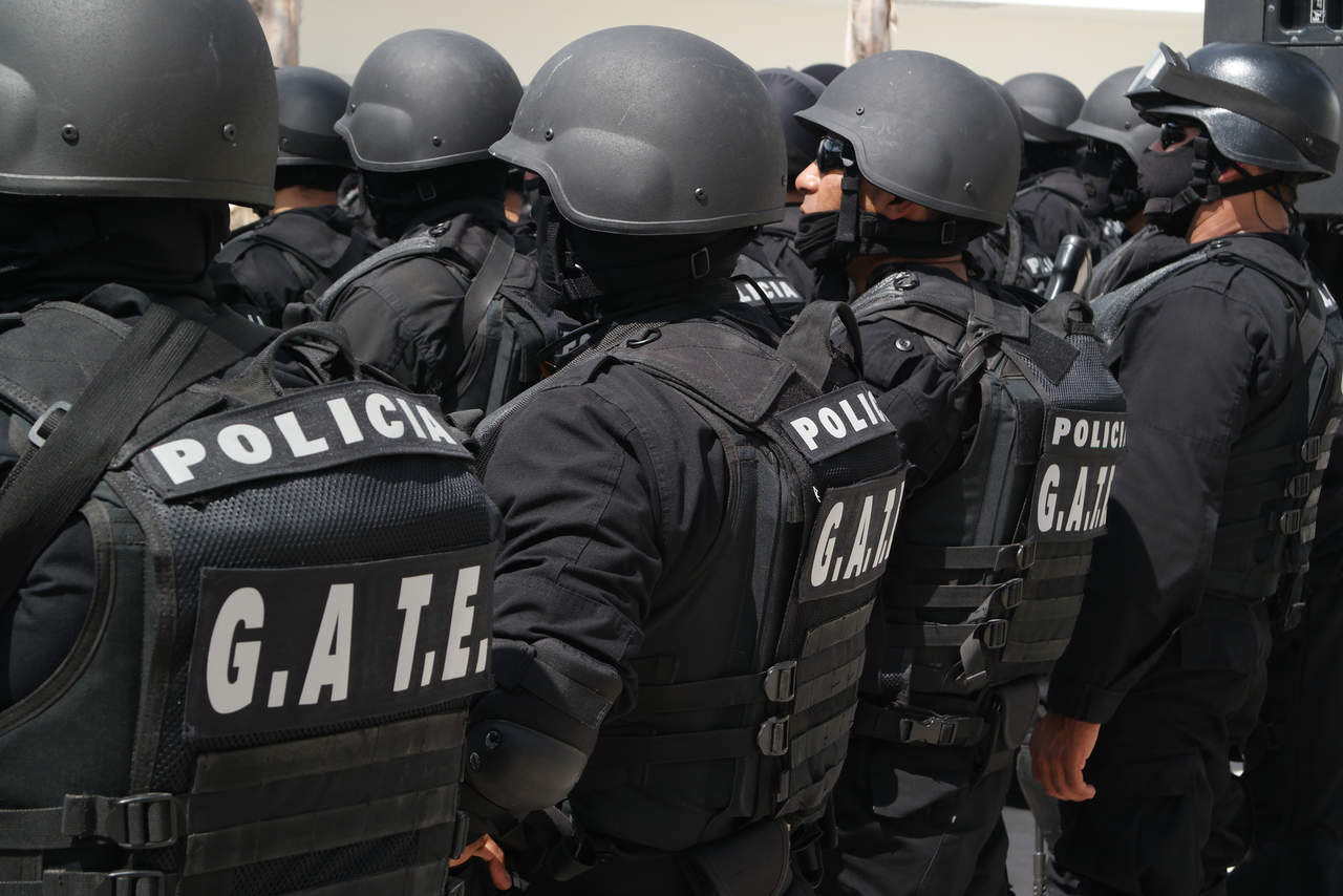 El Ayuntamiento de Torreón 'soltó' al Grupo de Armas Tácticas Especiales (GATE), el cual a partir de hoy es absorbido por el gobierno del Estado de Coahuila, aunque se quedará en esta ciudad. (ARCHIVO)