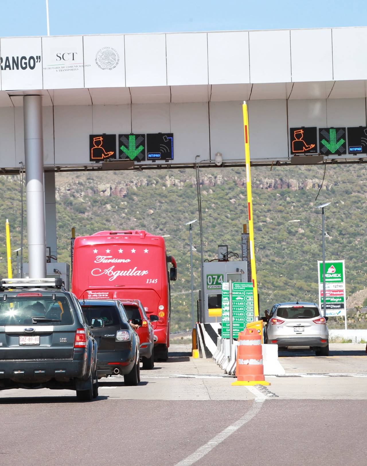 Indicador. Según datos de Capufe, el aforo vehicular en la supercarretera Durango-Mazatlán reportado para enero de 2018, fue 38 por ciento inferior al del mismo mes, pero del año anterior. (EL SIGLO DE TORREÓN)
