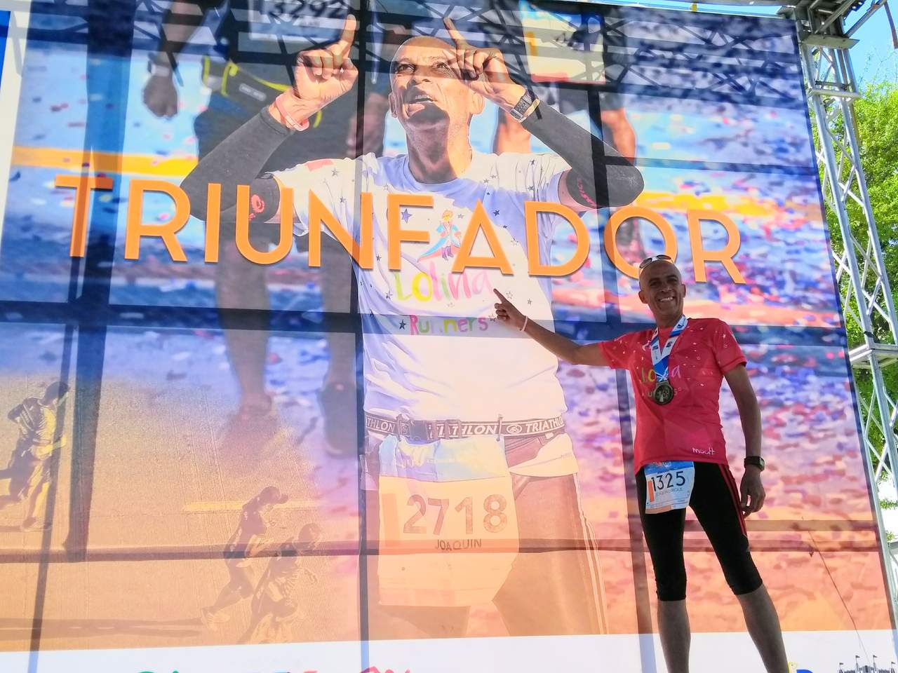 Joaquín López Murillo, de San Juan del Río, Querétaro, corrió en la categoría 60-69 años y realizó tiempo de 3 horas, 51 minutos y 14 segundos.