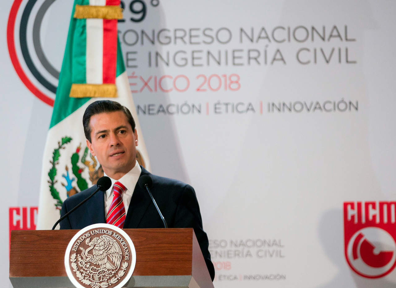 'No respondo a nadie ni me voy a meter en este proceso electoral', aseguró Peña Nieto. (NOTIMEX)