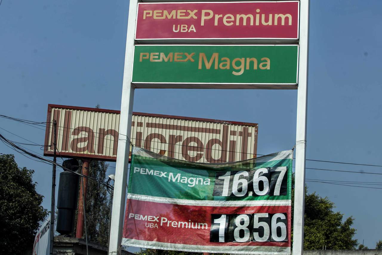 Alza en precio de gasolina impulsa la inflación