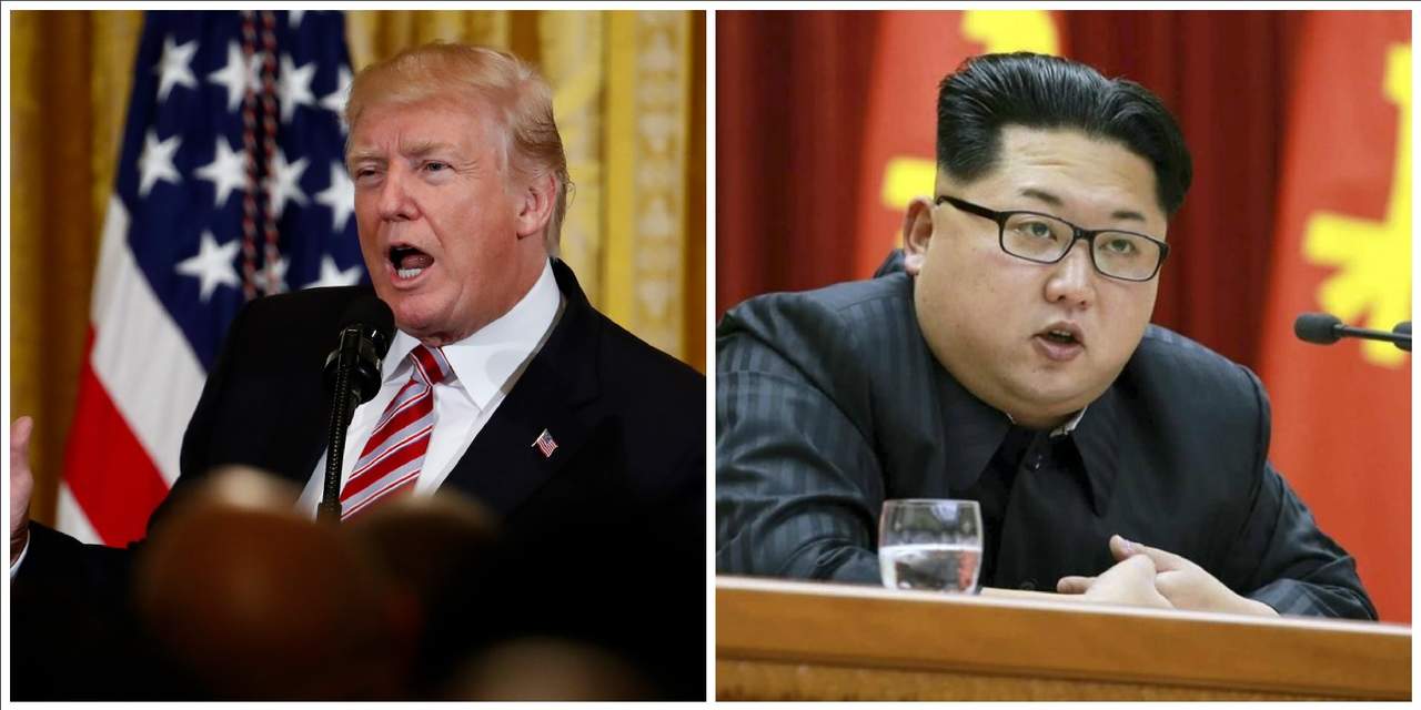 El anuncio lo hizo el jefe de la Oficina de Seguridad Nacional de Corea del Sur, Chung Eui-yong, quien hoy le entregó a Trump en la Casa Blanca una carta que le confió este lunes Kim Jong-un durante una reunión en Pyongyang.  (ESPECIAL)