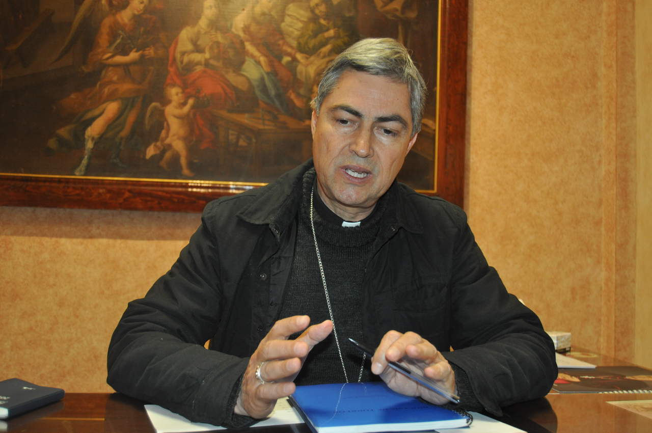 El obispo Luis Martín Barraza Beltrán, dijo que las víctimas tienen derecho de hacer la denuncia. (ARCHIVO)