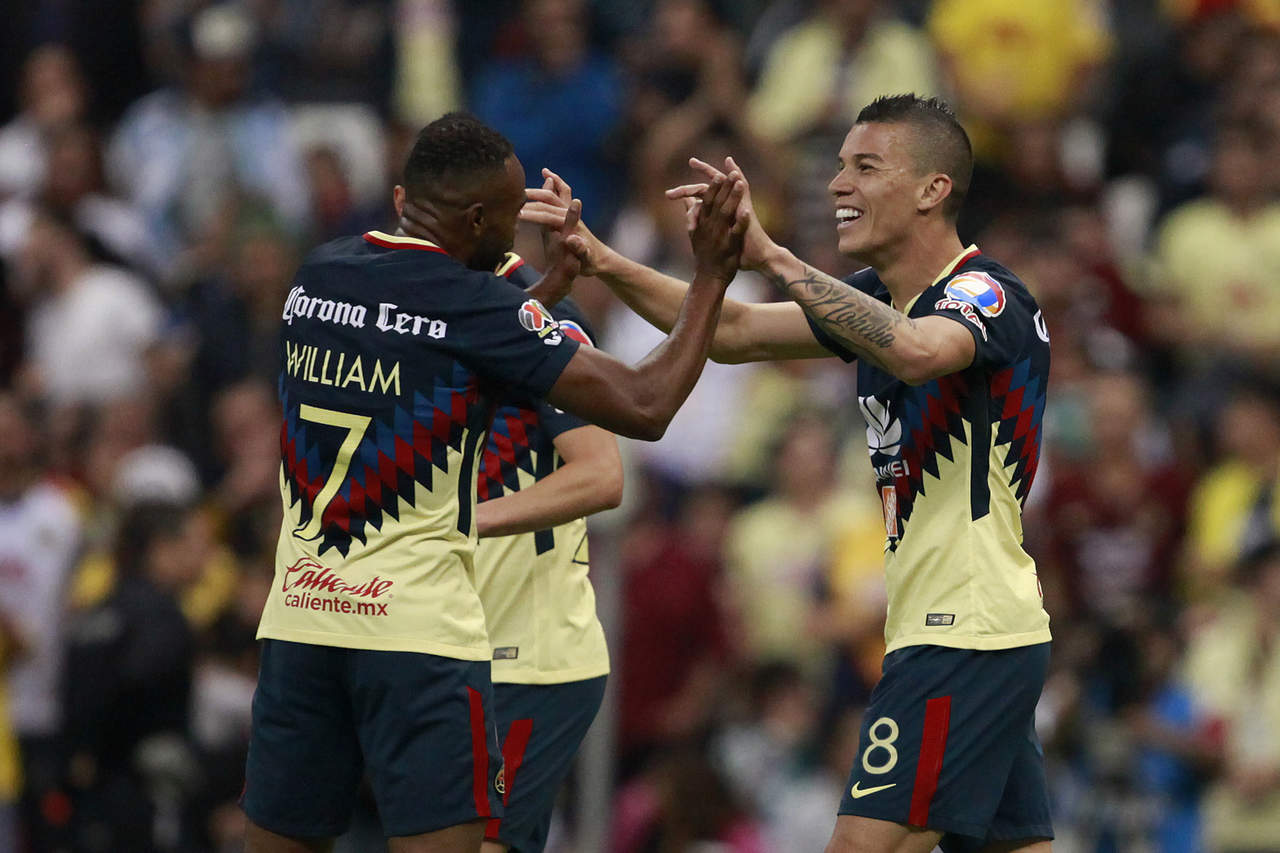 El colombiano Mateus Uribe se 'despachó' con dos anotaciones ante La Fiera. (Jam Media)