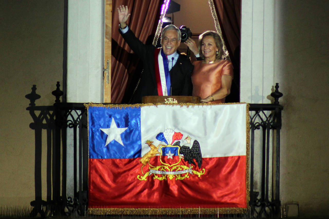 Nuevo período. Sebastián Piñera asumió ayer la presidencia de Chile. (NOTIMEX)