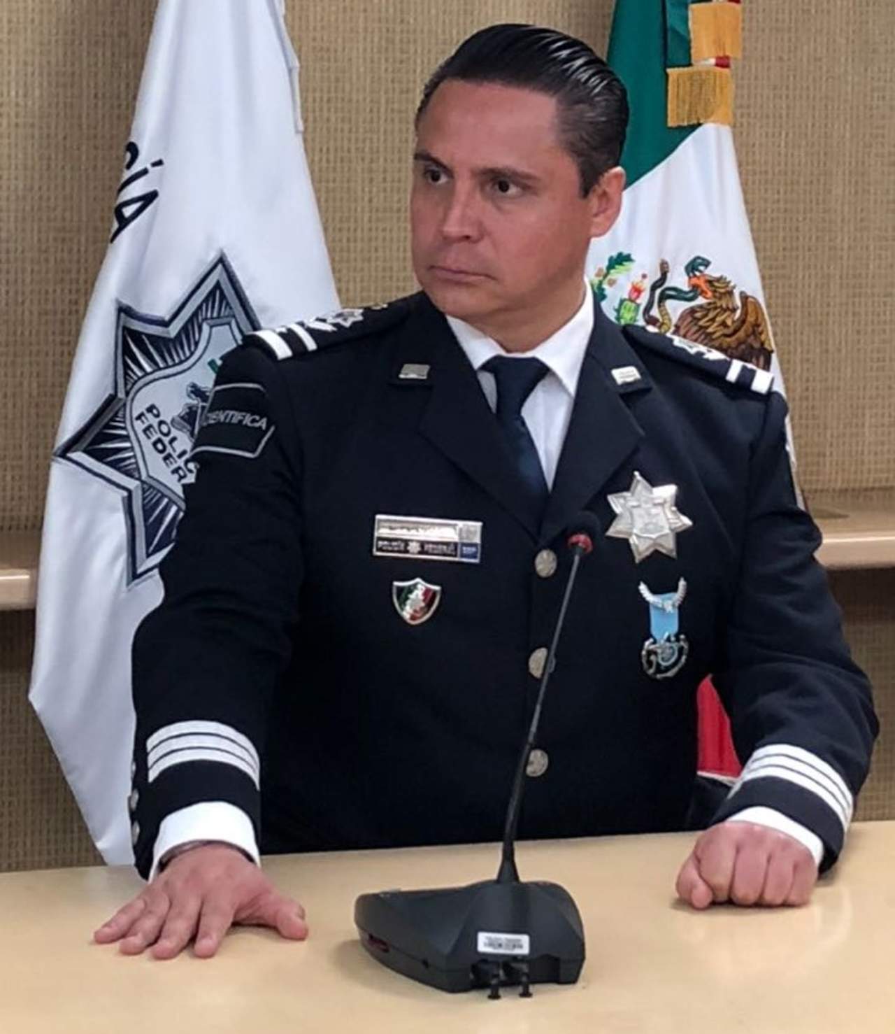 Se trata del comisario José Luis Pliego Corona. (ESPECIAL) 