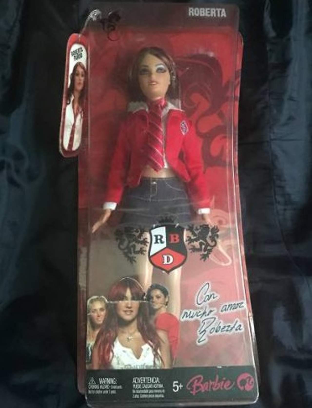 La actriz cuenta también con su Barbie de Roberta de RBD. (AGENCIA MÉXICO)