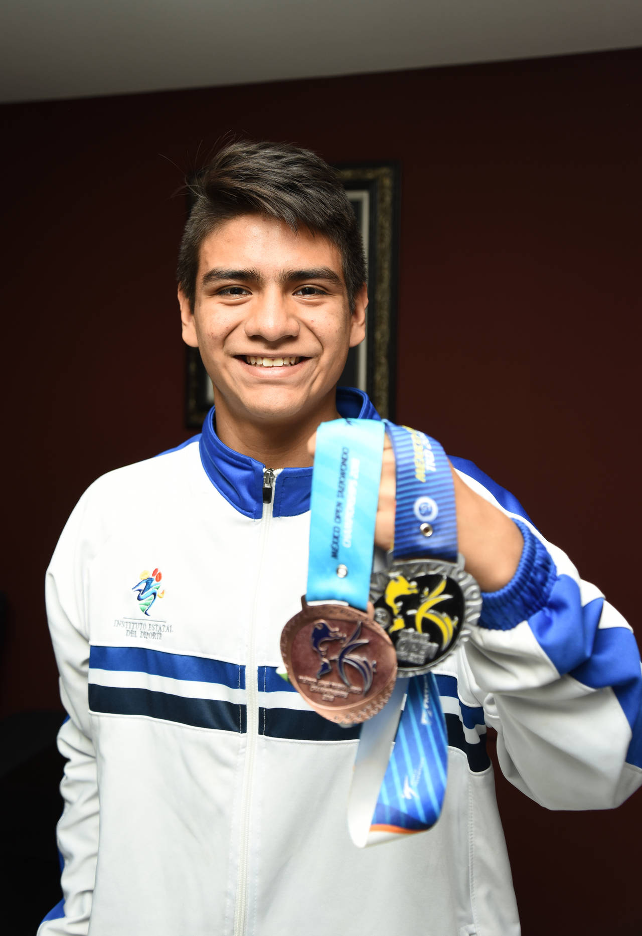 El juvenil lagunero es actualmente el número 1 en el ránking nacional de la Federación Mexicana de tae kwon do, en categoría Cadete. Lagunero brilla en torneo internacional de tae kwon do