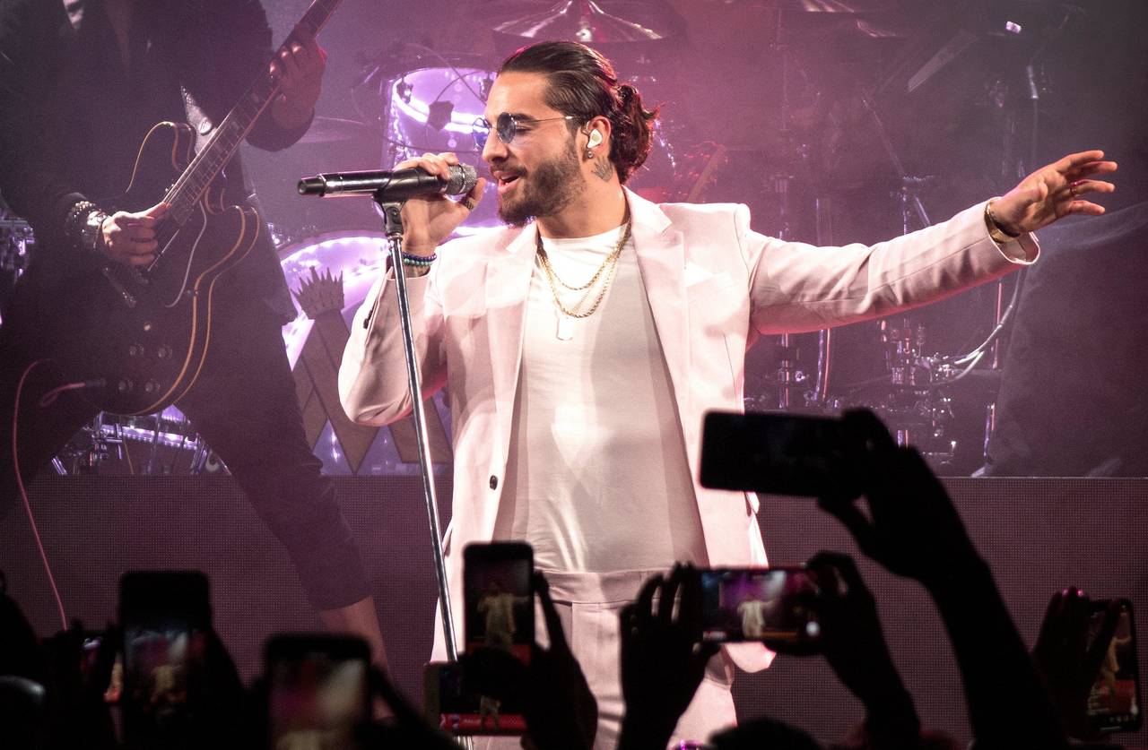 El cantante colombiano Maluma presentó ayer en Miami, Estados Unidos, la versión en español de “Colors”, uno de los temas del Mundial Rusia 2018. (ARCHIVO)
