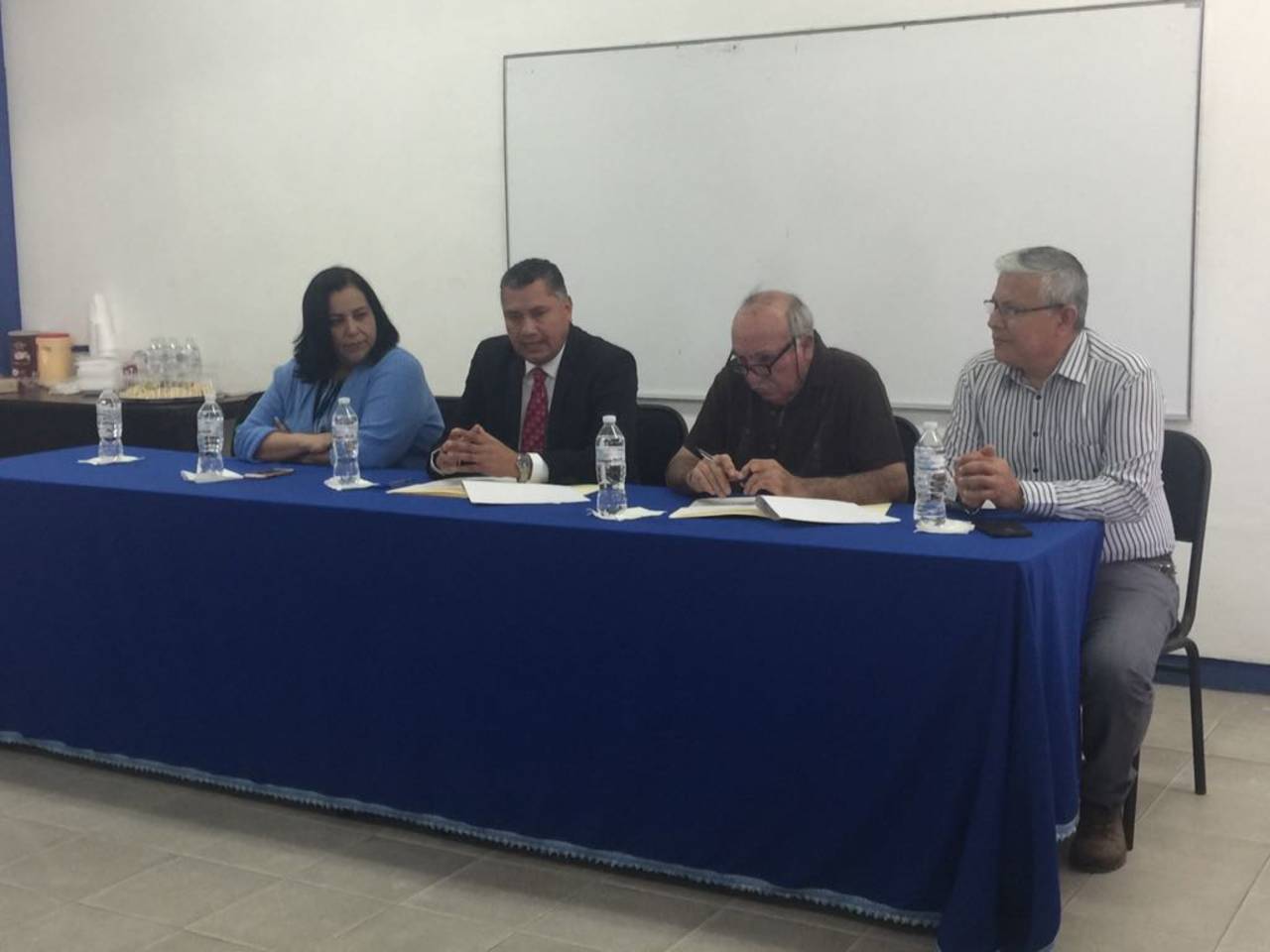 Colaboración. La Universidad Pedagógica de Gómez Palacio, firmó un acuerdo con la Normal Superior. (CLAUDIA LANDEROS)