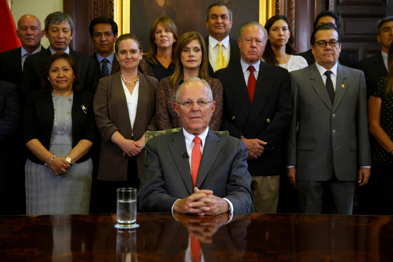 Finaliza. Pedro Pablo Kuczynski Godard renunció ayer a la presidencia de Perú tras 967 días de gobierno y presionado por una crisis política. (EFE)