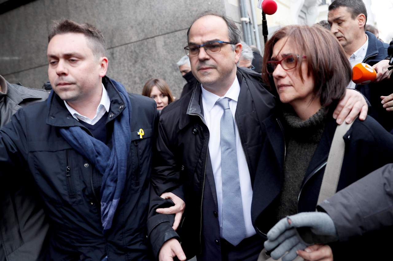 Se ha solicitado prisión, además de para Turull, para la expresidenta del Parlamento de Cataluña Carme Forcadell y tres antiguos miembros del Gobierno de Carles Puigdemont. (EFE)