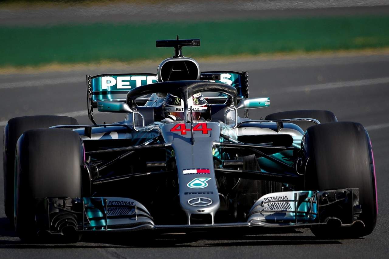 Lewis Hamilton tuvo el mejor tiempo de la jornada con 1:23.931. (EFE)
