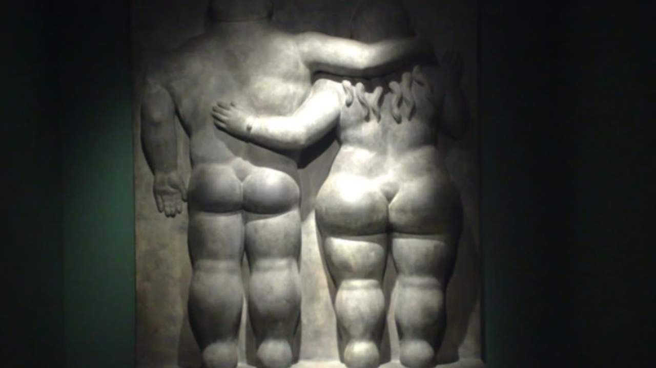 Adán y Eva, de Fernando Botero