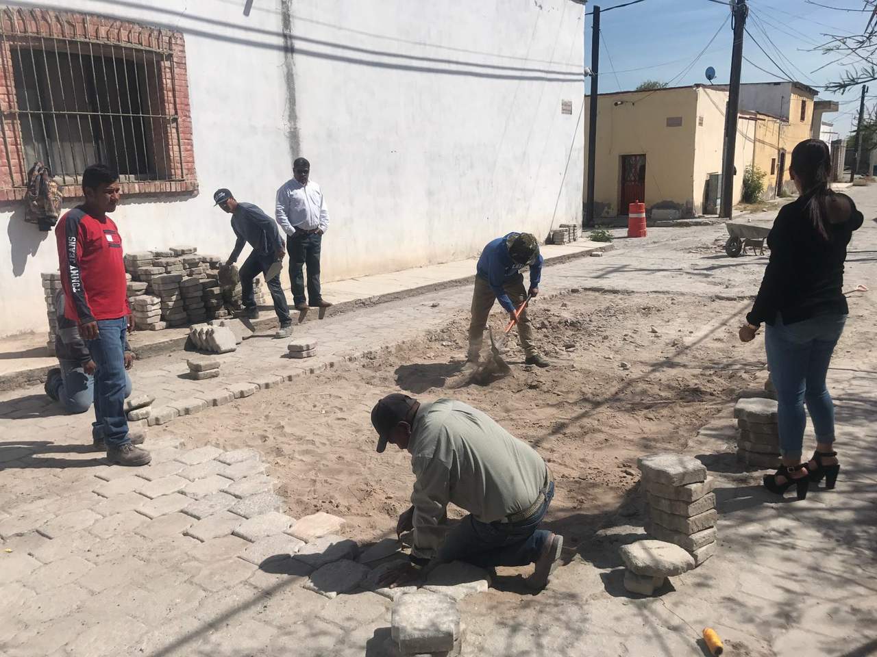 Se busca embellecer las calles más antiguas de Mapimí. (EL SIGLO DE TORREÓN)
