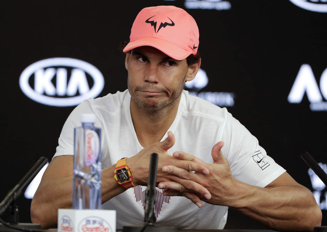 El circuito juvenil de tenis 'Rafa Nadal Tour' anuncia que este año 2018 no se celebrará en México. (ARCHIVO)