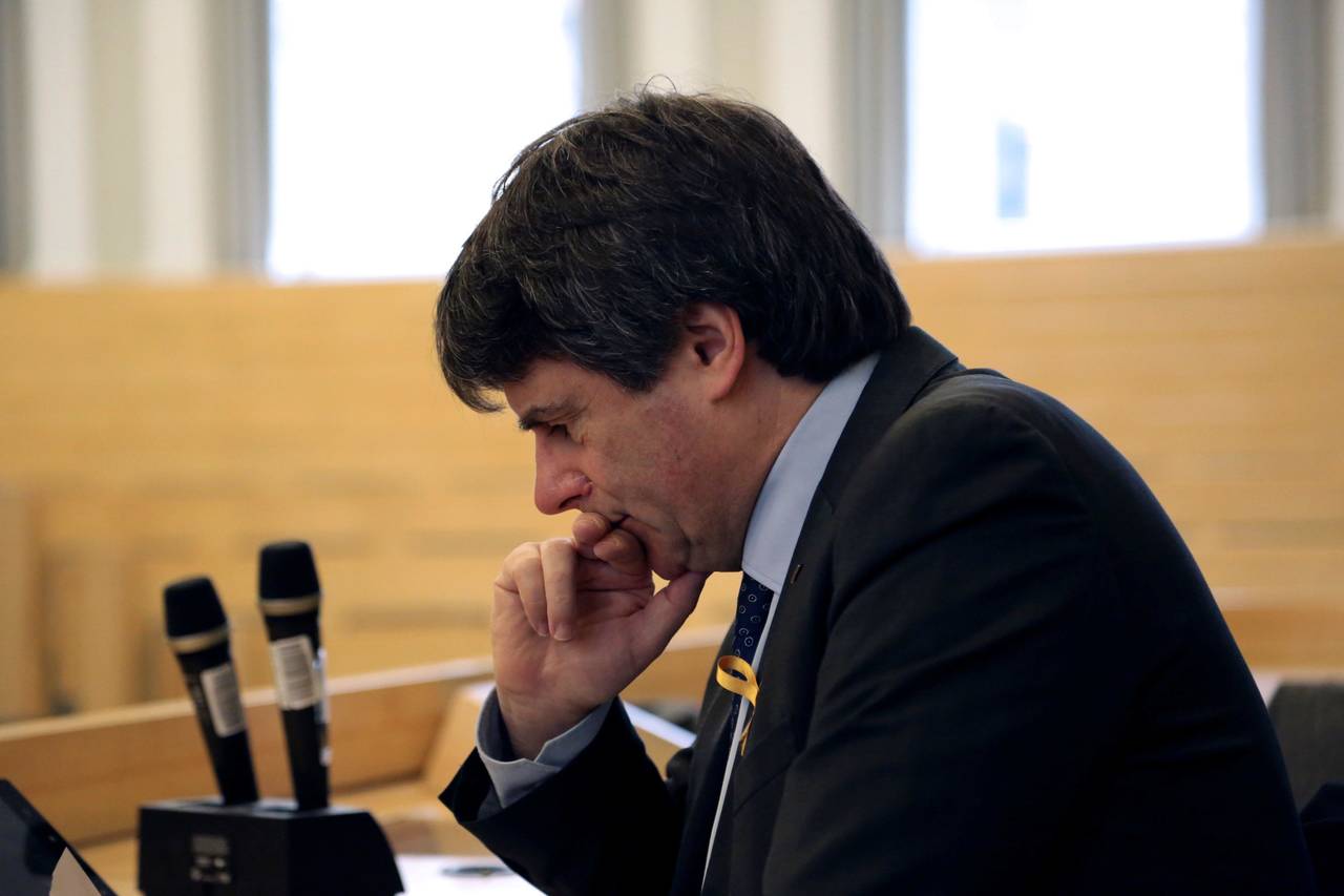 Detención. Carles Puigdemont fue detenido  al entrar en Alemania, procedente de Dinamarca. (EFE)