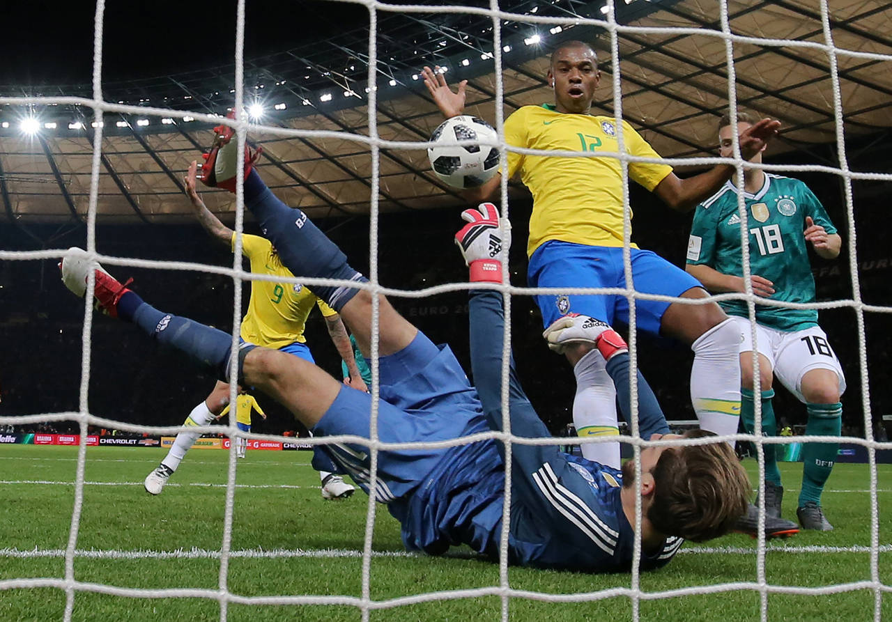 Con un disparo de Gabriel de Jesús, Brasil vence 1-0 a Alemania en un partido amistoso realizado en el estadio Olímpico de Berlín. 