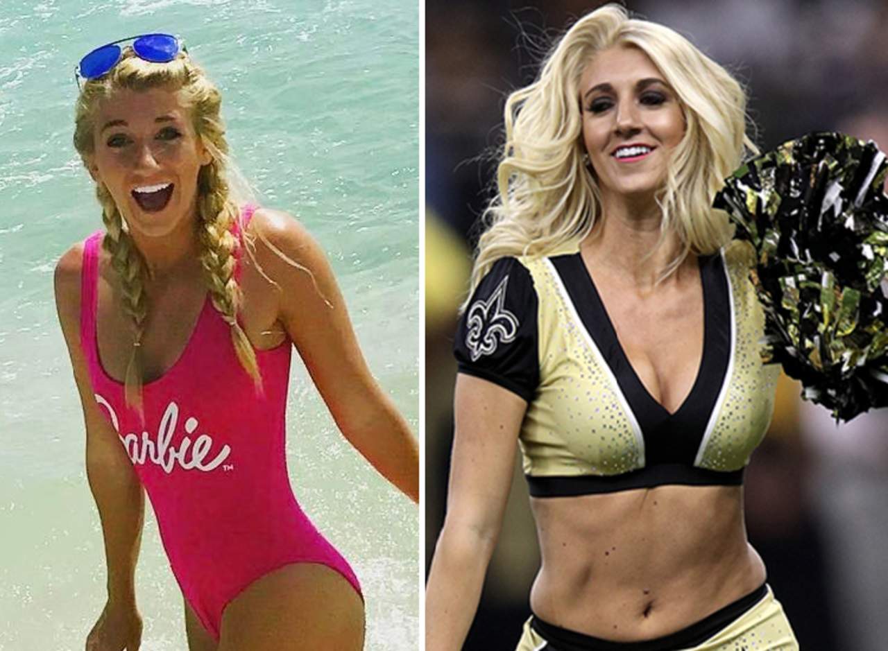 La porrista demanda equidad de trato entre ellas y los jugadores de la NFL.  (INTERNET)